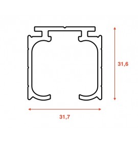 Верхняя направляющая L6-2м для DR-80