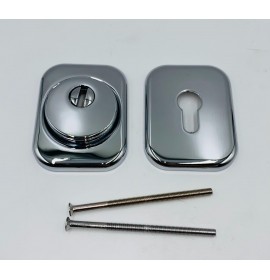 Броненакладка DP-2 под цилиндр хром