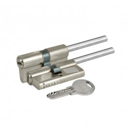 Цилиндровый механизм 164 SX 91мм (55х10х26) никель