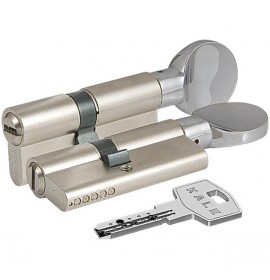 Цилиндровый механизм 164 BM 100мм(45х10х45) никель