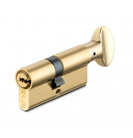 Цилиндровый механизм 164 SM 80мм (30х10х40) латунь