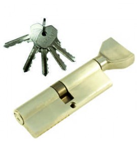 Цилиндровый механизм NW 90мм к/вер 5кл. SN мат. хром