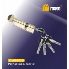 Цилиндровый мех. CW 55/35 к/б 5кл. перф. PB золото