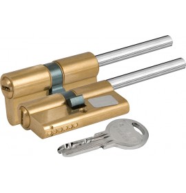 Цилиндровый механизм 164 SX 71 (35+10+26) mm латунь (длин. шток)