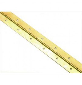 Петля рояльная 1,75м латунированная