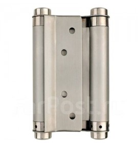 Петля пружинная двусторонняя 100 хром