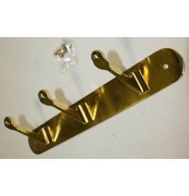 Вешалка на планке 309/3 золото 00-00000922