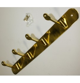 Вешалка на планке 309/4 золото