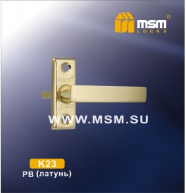 Ручка оконная K23 PB золото (20/120)