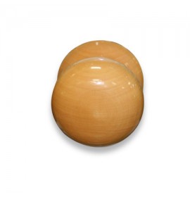 Ручка-кнопка МС-1 Подольск светлое дерево