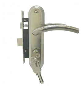 MLocks Замок+ручка врезной MLC58-510 SN мат.никель