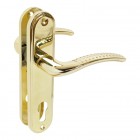 АЛЛЮР 132-1 70мм GP латунь Комплект ручек