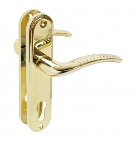 АЛЛЮР 132-1 70мм GP латунь Комплект ручек