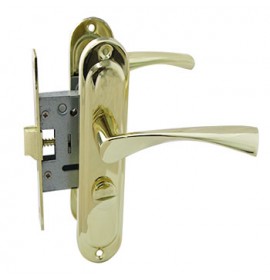 MLocks Замок+ручка врезной 550 W-47mm PB