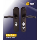 MSM Ручка дверная KT4 L AM-BK медь