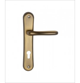 DOMAX Ручка дверная 163 L BR (коричневый) 00000001623