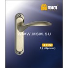 Ручка дверная 415 M AB (бронза) MSM