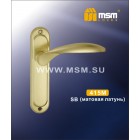 Ручка дверная 415 M SB б/ф мат.золото MSM