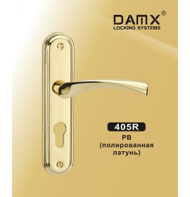 DOMAX Ручка на планке 405R PB золото