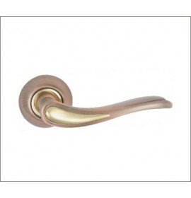 DOMAX  Ручка дверная R400 AC/CP медь