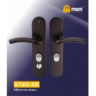 MSM Ручка дверная KT4 R AM-BK медь