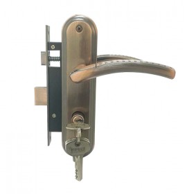 MLocks Замок+ручка врезной MLC58-510 AC медь