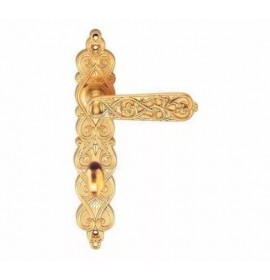 Ручка дверная ARABESCO S. GOLD (OL) мат.зол. фикс. 513126