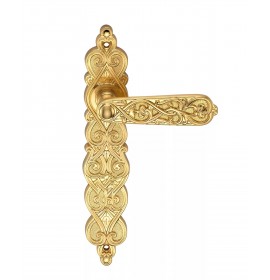 Ручка дверная ARABESCO S. GOLD (PS) мат.зол. проходная 513127