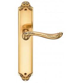 Ручка дверная ACANTO S. GOLD (PS) мат. золото проходная 513149