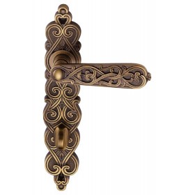 Ручка дверная ARABESCO ANT. COFFEE (OL) ант. кофе фиксатор 513124