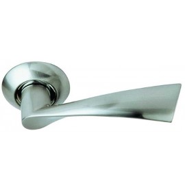 Ручка  дверная ARCHIE S010 Х 11 HH (белый никель) 51865