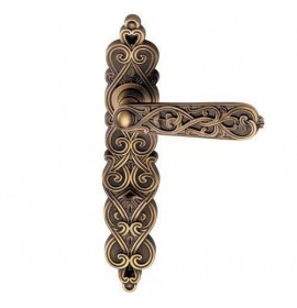 Ручка дверная ARABESCO ANT. COFFEE (PS) ант. кофе проходная 513064