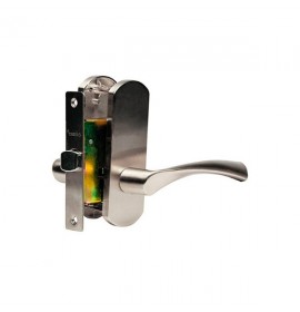 Ручка  дверная ARCHIE T111-X11H-V3 (белый никель)