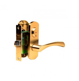 Ручка  дверная ARCHIE T111-X11I-V2 (мат.латунь)