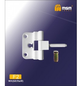 Петля д/финской двери F1 WH (20/160)