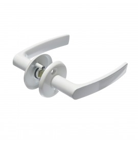 Ручка дверная окраш. в белый цвет (16/006 WHITE)