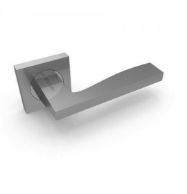 Ручка раздельная ROCK KM SN/CP-3 мат. никель/хром 23667