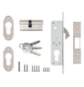 Замок врезной 201 (20мм) 3 ключа KALE