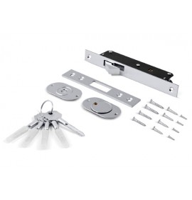 PALLADIUM Замок врезной 0201F хром (30)