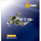 Ручка защелка Z112-A AB BK бронза