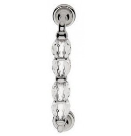 Ручка дверная CRYSTAL 830 RO 103 CR