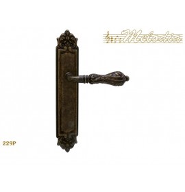 MELODIA Ручка на пластине LIBRA 229 Pass ант.бр AAB