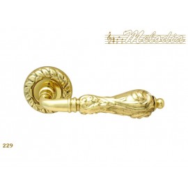 MELODIA Ручка на розетке LIBRA 60мм 229 пол.лат PB