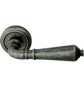 MELODIA Ручка на розетке ANTIK 130V 50мм антик серебро ACR