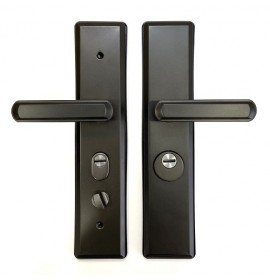 Ручка на китайскую дверь 002А-5 графит универсал.