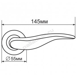 PALLADIUM Ручка CALISTO SG