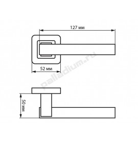 PALLADIUM Ручка BASIS GF