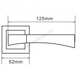 PALLADIUM Ручка A Trevi  SN/CP 00011351