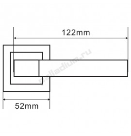 PALLADIUM Ручка A Dakota COFFEE/CP (40) 00011346