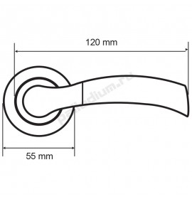 PALLADIUM Ручка A BREZZA SN 00012084